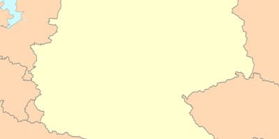 Mappa della Germania vuoto